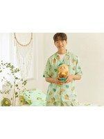 Kakao Friends - Ryan & Chunshik 綠色夏日睡衣
